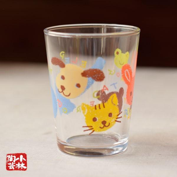 グラスセット どうぶつ 5個入り 175ml 食洗機対応 （MZ1995） : 小林