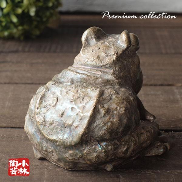 やきもの人形 ＫＡＥＲＵ （かえる）陶器製_3