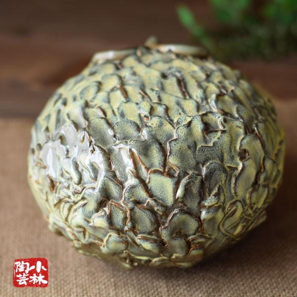 やきもの人形 森のふくろう 陶器製_4