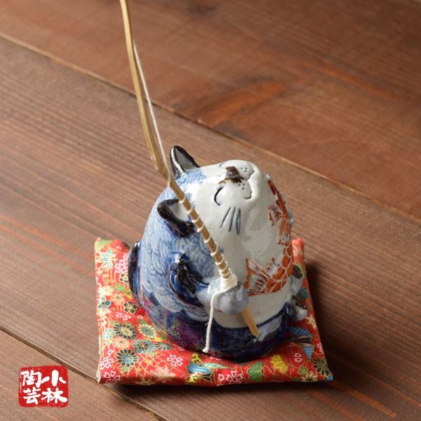 やきもの人形 大黒ねこ 陶器製 : 小林陶芸 - 通販 - Yahoo!ショッピング