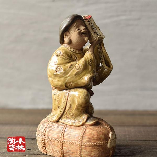 やきもの人形 大福帳 陶器製 曾風作 : 小林陶芸 - 通販 - Yahoo やきもの人形 大福帳 陶器製 曾風作 : 小林陶芸 - 通販 - Yahoo