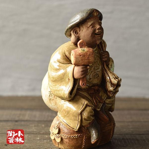 やきもの人形 七福神 大黒天 陶器製 曾風作 : 小林陶芸 - 通販 やきもの人形 七福神 大黒天 陶器製 曾風作 : 小林陶芸 - 通販