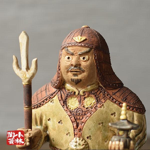 やきもの人形 七福神 毘沙門天 陶器製 曾風作 : 小林陶芸 - 通販 やきもの人形 七福神 毘沙門天 陶器製 曾風作 : 小林陶芸 - 通販