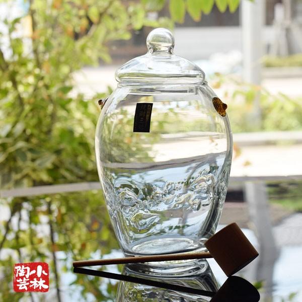 ガラス器 本格硝子 焼酎三昧 焼酎かめ 柄杓付き : 小林陶芸 - 通販