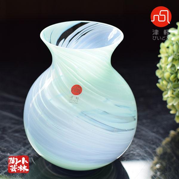 津軽びいどろ 花しずく 花瓶 : 小林陶芸 - 通販 - Yahoo!ショッピング