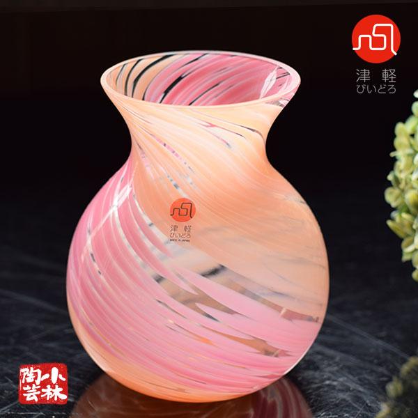 津軽びいどろ 花しずく 花瓶 : 小林陶芸 - 通販 - Yahoo!ショッピング