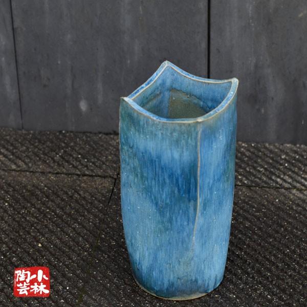 傘立て シリリアンブルー 信楽焼 和風 陶器 : 小林陶芸 - 通販 - Yahoo