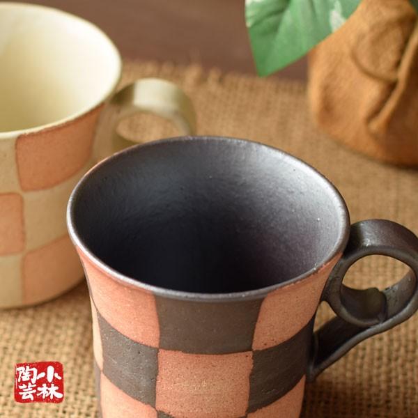 マグカップ 軽量 チェックマグ （全二色） : 小林陶芸 - 通販 - Yahoo