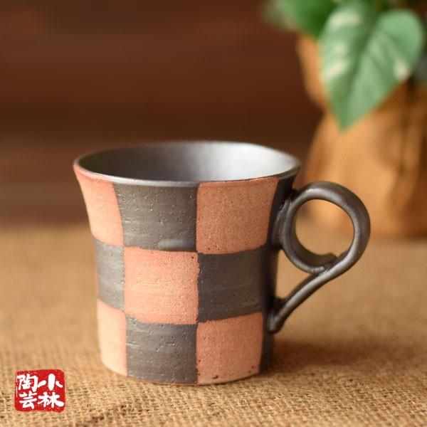 マグカップ 軽量 チェックマグ （全二色） : 小林陶芸 - 通販 - Yahoo