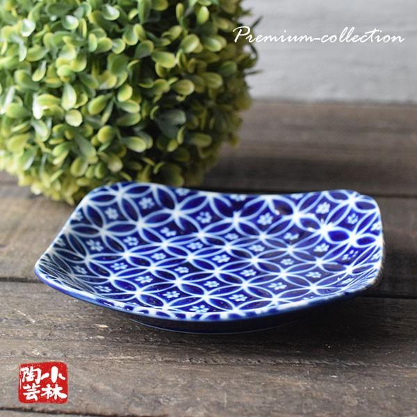 食器 アウトレット 藍和紋正角取り皿 : 小林陶芸 - 通販 - Yahoo