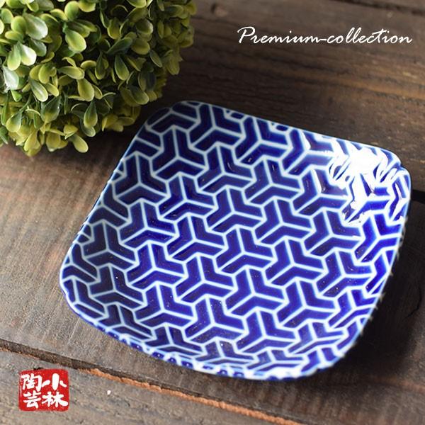 食器 アウトレット 藍和紋正角取り皿 : 小林陶芸 - 通販 - Yahoo