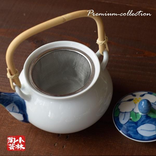 急須（有田焼） 染錦白花 4号土瓶 : 小林陶芸 - 通販 - Yahoo!ショッピング