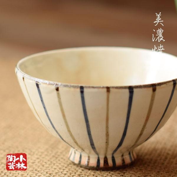 ご飯茶碗 土物白志野二色十草 深茶碗 : 小林陶芸 - 通販 - Yahoo