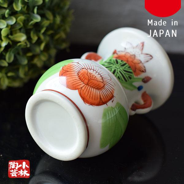 神具 仏具 錦太口仏花瓶 中 1個単品 日本製 神棚 仏壇 : 小林陶芸
