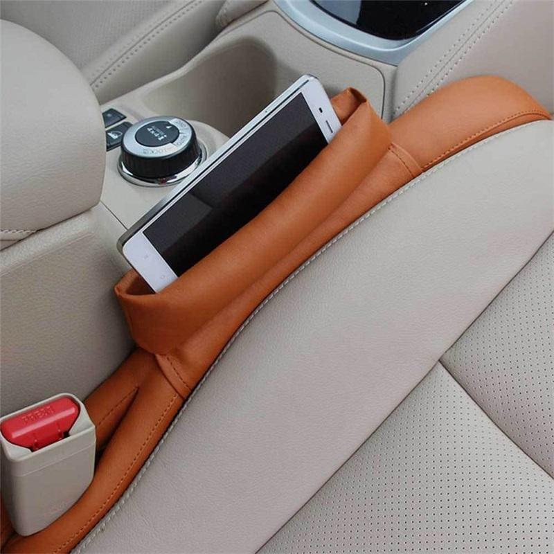 汎用 運転席 助手席 車用 サイド収納ボックス シートポケット Puレザーシート サイドポケット 多機能 収納ボックス 座席 隙間 用 差し込みタイプ Pd407 小林ファクトリー 通販 Yahoo ショッピング