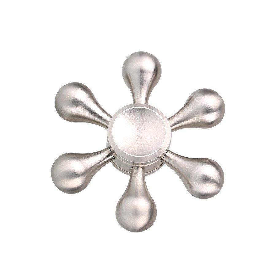 新型DIY ハンドスピナー 水道 Hand Spinner ストレス解消 6枚翼リムーバブル 高速回転 指 スピナー フォーカス玩具|kobayashifactory|05