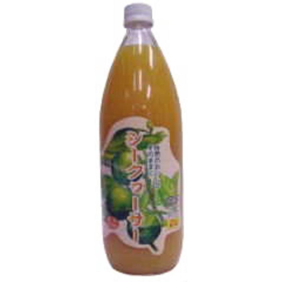 返品交換不可 価格 沖縄県産シークヮーサー100%果汁 1L