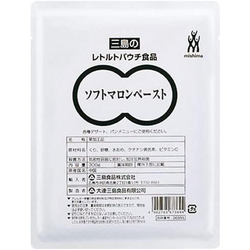 三島食品 三島 ソフトマロンペースト 300g 送料無料： : アイリス物産