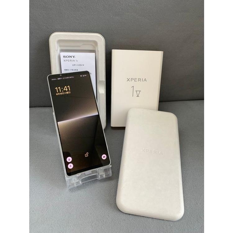 希少 ほぼ新品 Xperia1V プラチナシルバー XQ-DQ44 ソニーストア 超美品 SIMフリー ソニー Xperia 1 V 512GB XQ-DQ44 プラチナシルバー