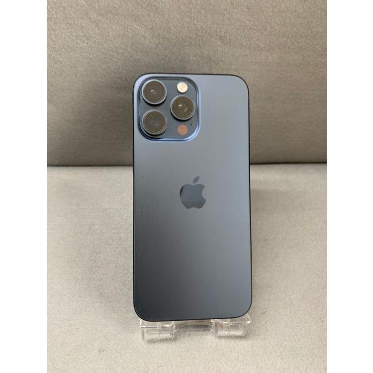 Apple 超美品 国内版 iPhone15 Pro Max 256GB ブルーチタニウム色 : 翼