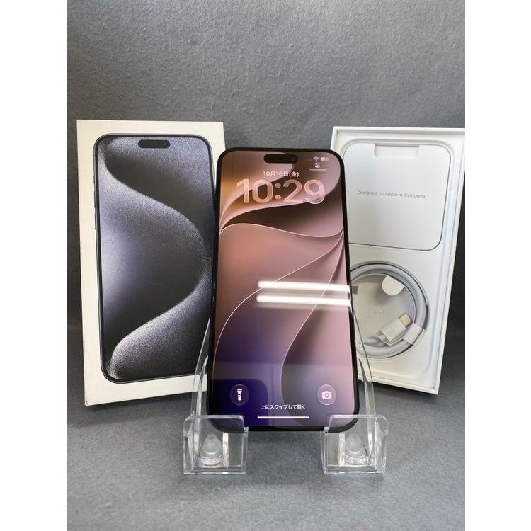 Apple 超美品 国内版 iPhone15 Pro Max 256GB ブルーチタニウム色 : 翼