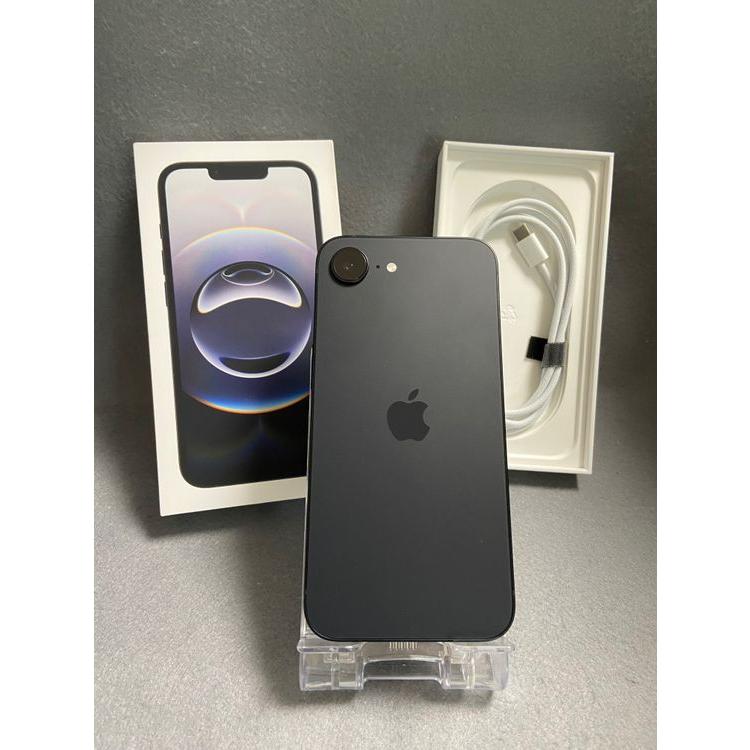 新品同様品 SIMフリー iPhone16e 128GB ブラック 限定保証有 ムスビー｜新品同様 iPhone 16e ブラック 128GB 国内SIMフリー