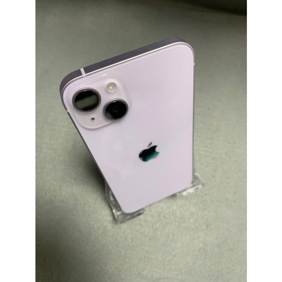 Apple 美品 国内版 SIMフリー iPhone14 Plus 128GB パープル色 : 翼 