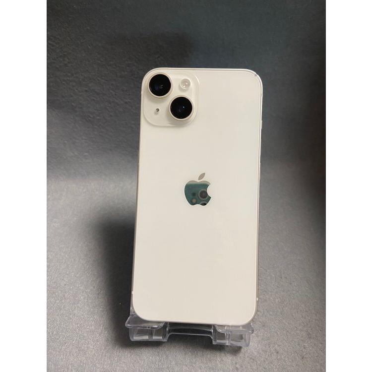Apple 美品 国内版 SIMフリー iPhone14 128GB スターライト色 : 翼商店