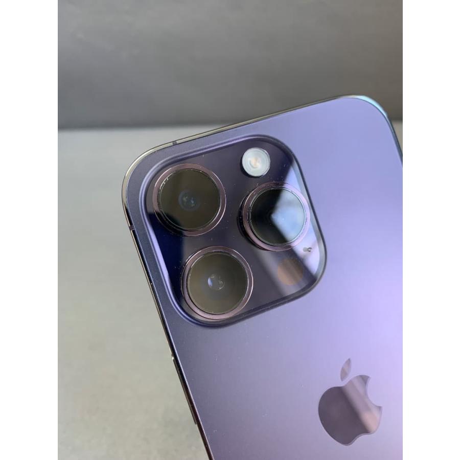 美品 iPhone14Pro 256GB ディープパープル SIMフリー Apple 美品 国内版 SIMフリー iPhone 14 Pro 256GB ディープパープル色