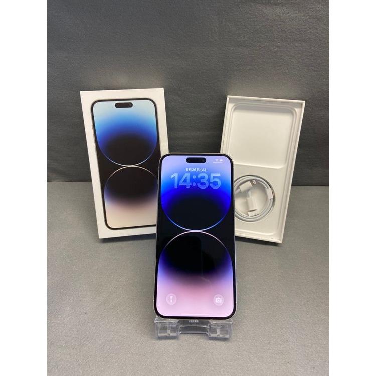 Apple 美品 国内版 SIMフリー iPhone 14 Pro Max 128GB シルバー色