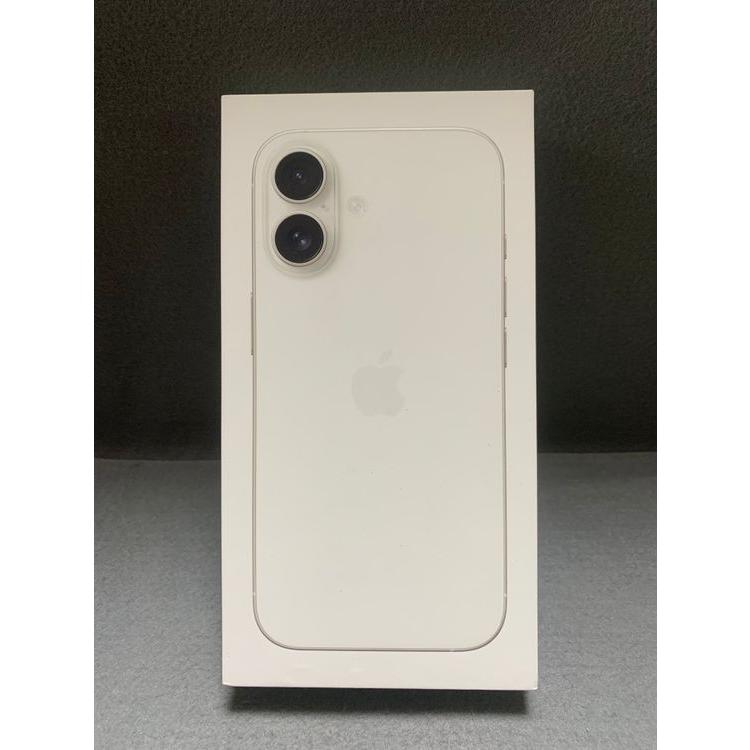 iPhone16 128GB ホワイト白　新品　未使用　シムフリー　残債なし Apple 新品未開封 アップルストア版 SIMフリー iPhone16 128GB