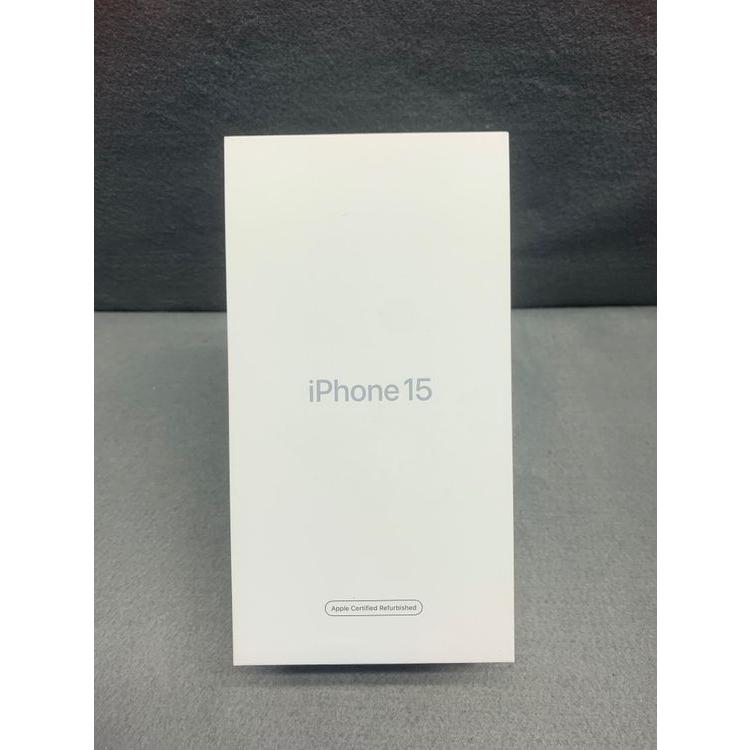 Apple 新品未開封 Appleストア版 SIMフリー iPhone15 128GB ブラック色