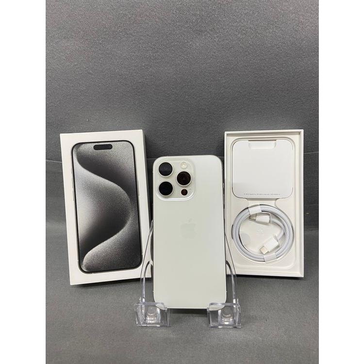 Apple 新品未使用 国内版 SIMフリーiPhone15 Pro 256GB ホワイト
