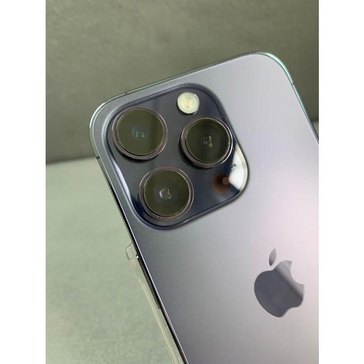 Apple 美品 Appleストア版 SIMフリー iPhone14 Pro 256GB ディープ