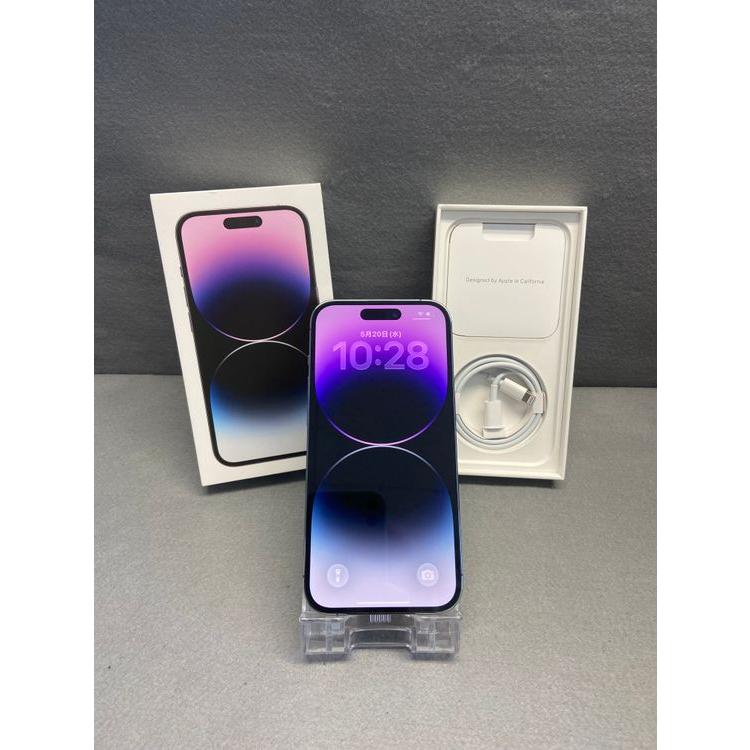 美品 Appleストア版 iPhone14 Pro 256GB ディープパープル Apple 美品 Appleストア版 iPhone14 Pro 256GB ディープパープル色