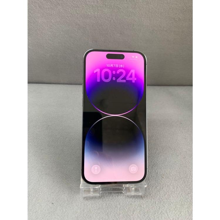 Apple 超美品 Appleストア版 SIMフリー iPhone14 Pro 256GB ディープ