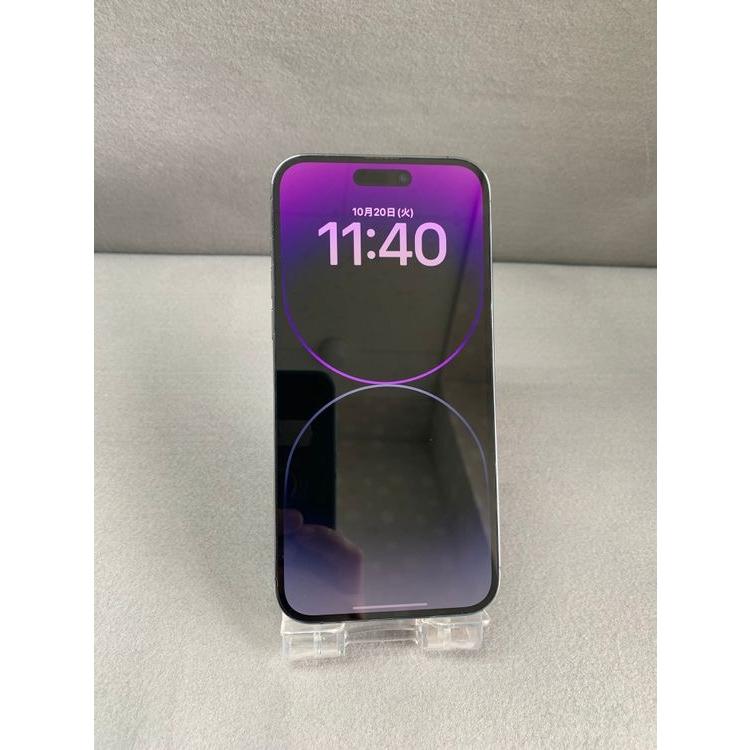 Apple 美品 Appleストア版 SIMフリー iPhone14 Pro Max 256GB ディープ