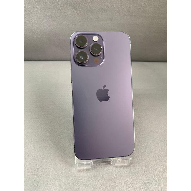 Apple 美品 Appleストア版 SIMフリー iPhone14 Pro Max 256GB ディープ