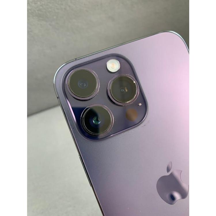 Apple 美品 Appleストア版 SIMフリー iPhone14 Pro Max 256GB ディープ