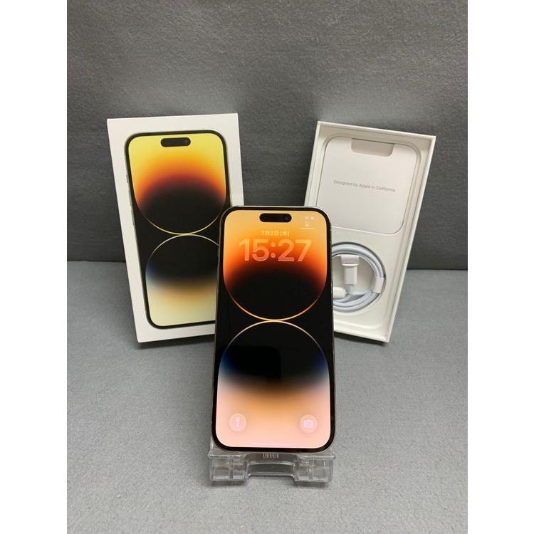 Apple 美品 国内版 SIMフリー iPhone 14 Pro 256GB ゴールド色 : 翼