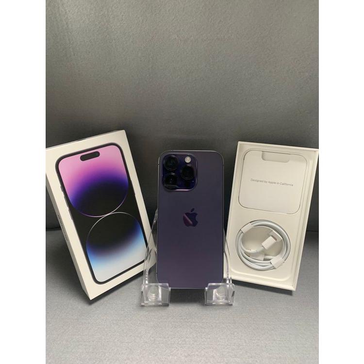 Apple 超美品 国内版 SIMフリー iPhone14 Pro 256GB ディープパープル
