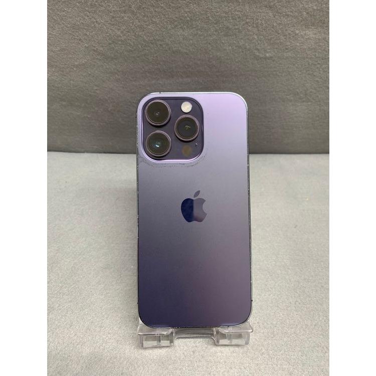 Apple 美品 Appleストア版 iPhone14 Pro 256GB ディープパープル色