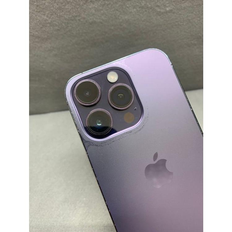 Apple 美品 Appleストア版 iPhone14 Pro 256GB ディープパープル色