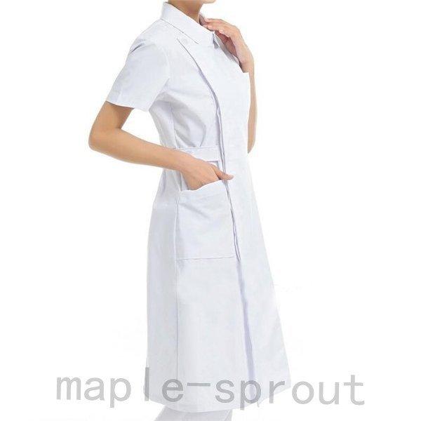 ナースウエア 医用ワンピース 白衣 女性 医療用 作業着・服 手術衣・オペ着 看護 介護