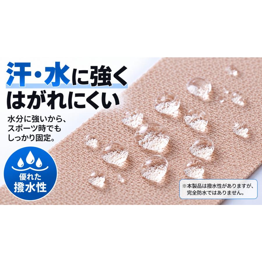 【2箱セット】アクションテックス 5号 50mm×3.5m 12巻 テーピング 伸縮 強粘着 低伸縮 剥がれにくい 撥水 固定 スポーツ ダイヤ工業 bonbone 送料無料 |  | 03