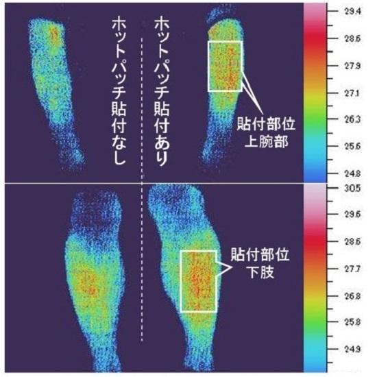 湿布 ホットパッチ 肌に優しい 肩 腰 ふくらはぎ 温める 冷え性対策｜kobayashisekkotsuin｜05