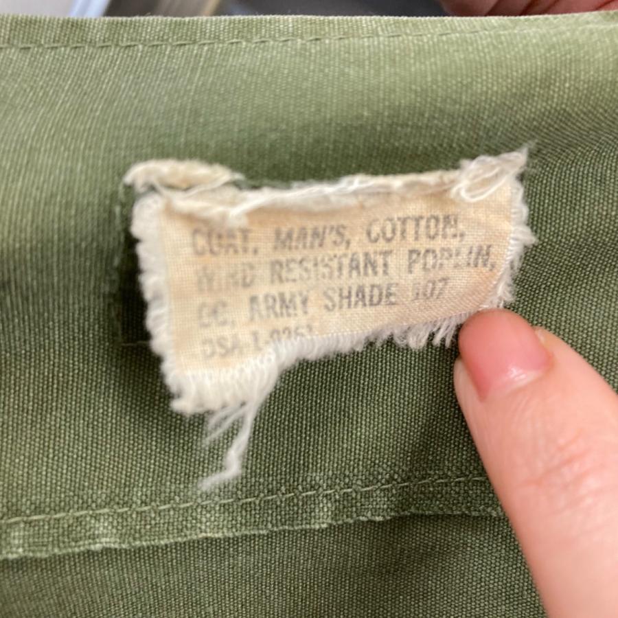 ジャングルファティーグジャケット 2ndモデル ビンテージ Small×Long