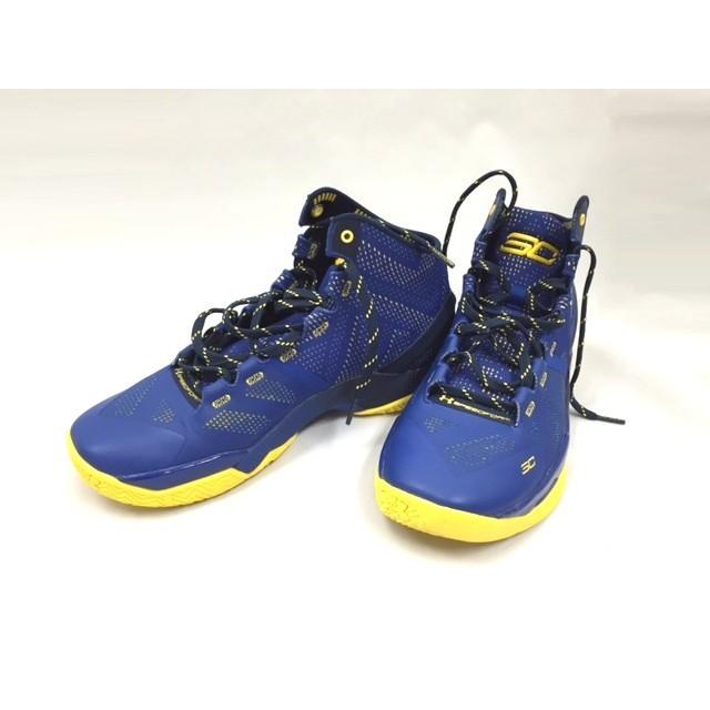 箱付美品】UNDER ARMOUR CURRY 2 'DUB NATION' 1259007-422 27.5cm