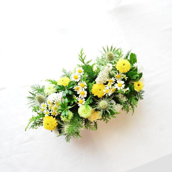 ブーケ 花とギフトの店 ARNE 誕生日 あす着 花 ギフト 横長 生花