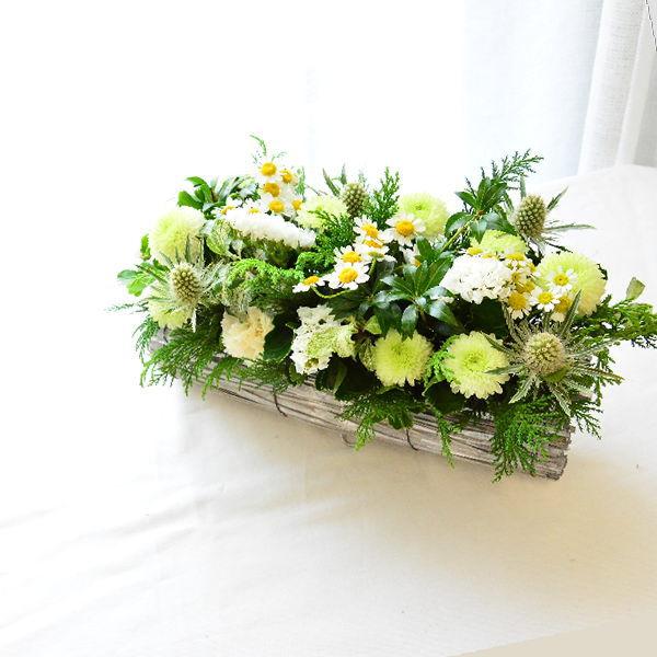 ブーケ 花とギフトの店 ARNE 誕生日 あす着 花 ギフト 横長 生花